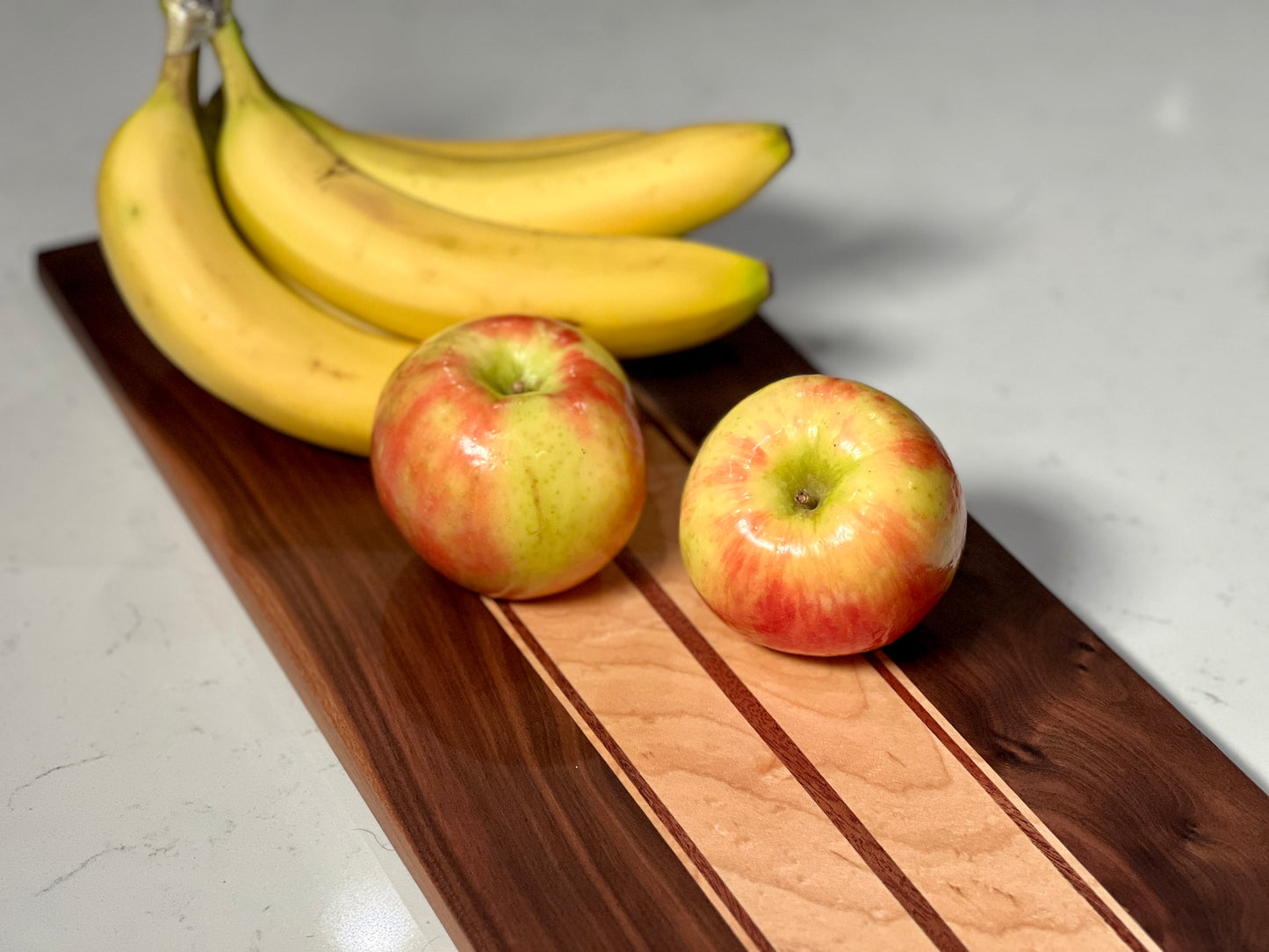 Heritage Blend: Premium Walnut, Maple & Mahogany Cutting/Charcuterie/Serving Board